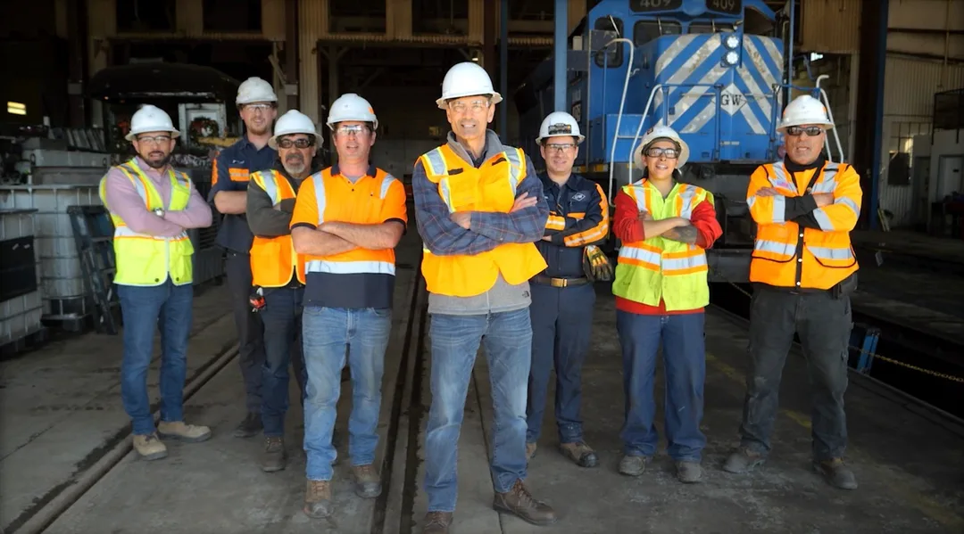 Some stills from our shoot with OmniTRAX 👷🏻‍♀️ 🚊🦺
