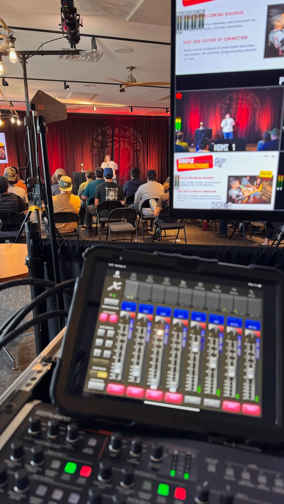 🌟 Turning a conference room into a branded event space with