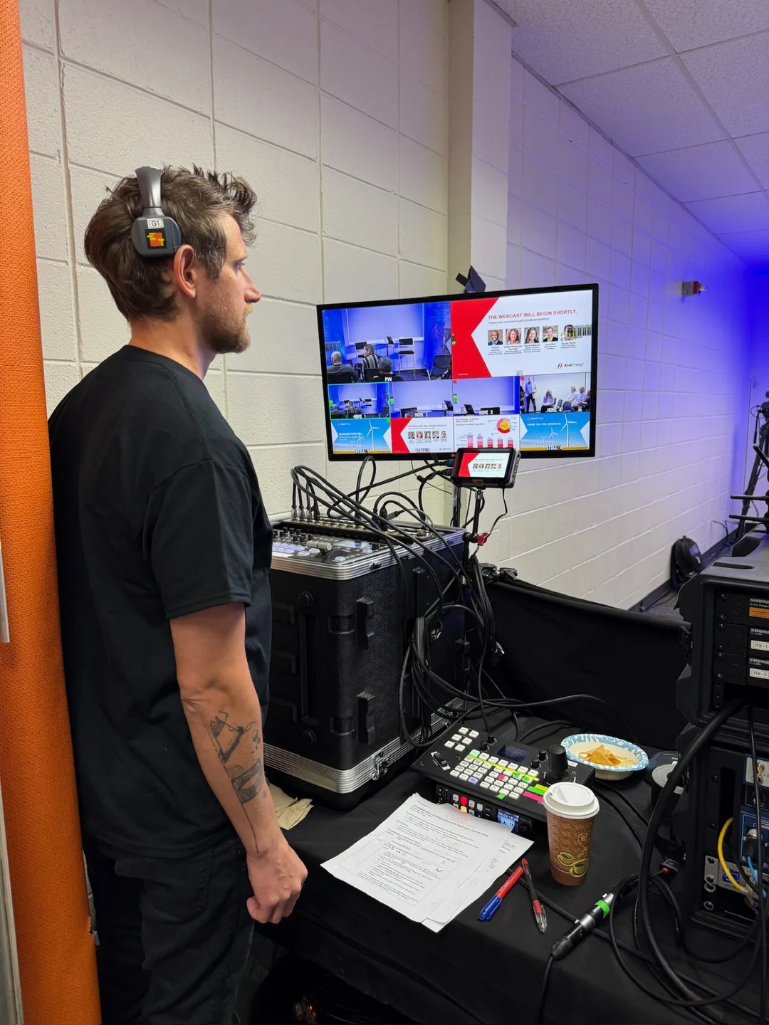 Onsite live streaming this week with Xcel Energy in Boulder, Colorado 🎤🧑🏻‍💻