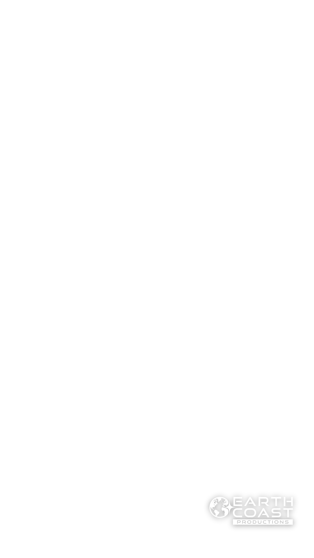 Corner logo bug, 1080 x 1920: Earth Coast Productions logo on a transparent background